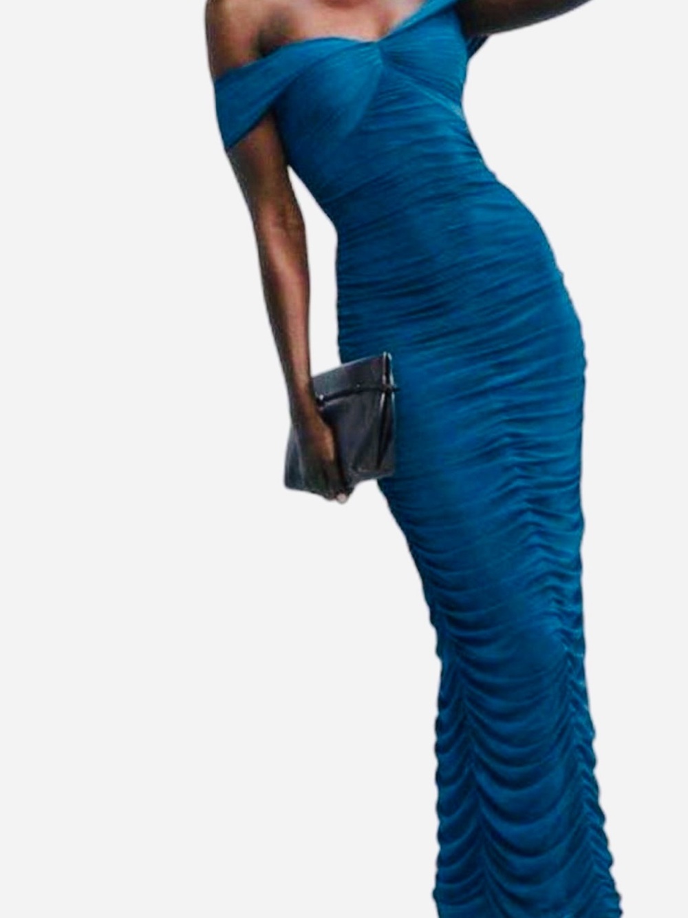NWT Stunning Reformation Ariadne ruched maxi dress 8